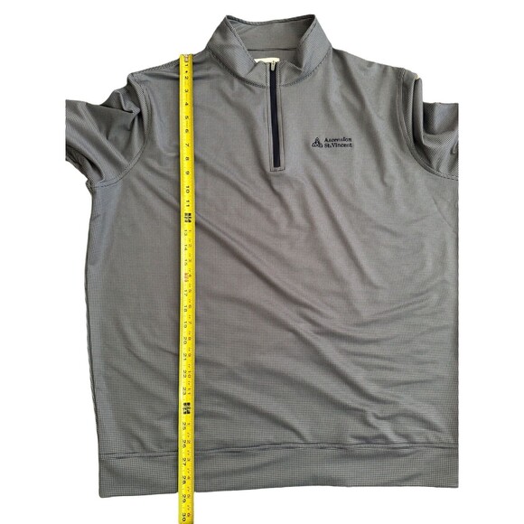 Peter Millar Men's Golf Perth 1/4‎ Zip Pullover Houndstooth Size XL - Picture 5 of 9